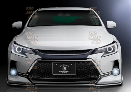 【M's】マークX G's ROWEN グリル GRX130 GRX133 Rowen Front Mask Grill Carbon Fiber - GRX130 GRX133 G's GR - RHDJapan